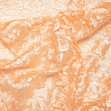 Embroidered Lace BF-62233 Peach