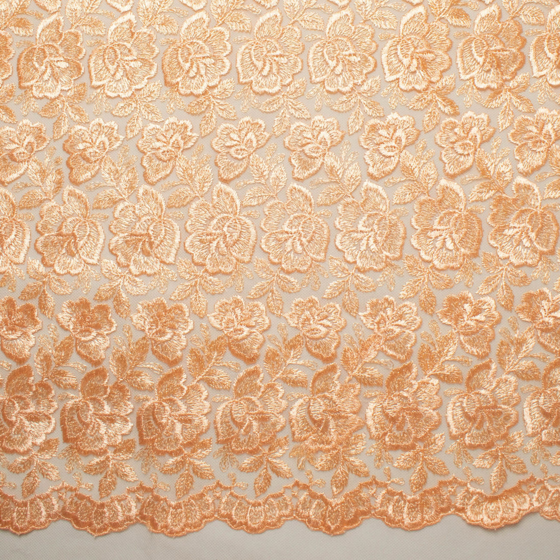 Embroidered Lace BF-62233 Peach