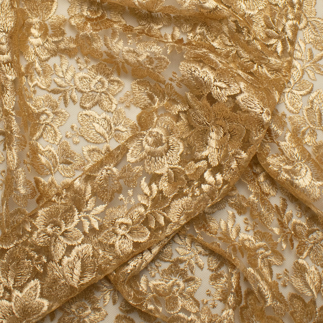 Embroidered Lace BF-62287 Honey