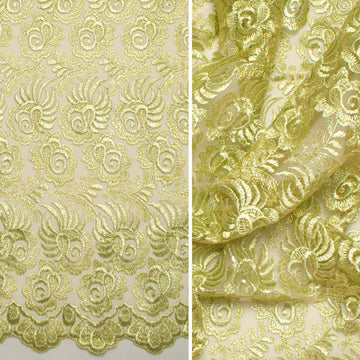 Embroidered Lace BF-62500 Pistachio