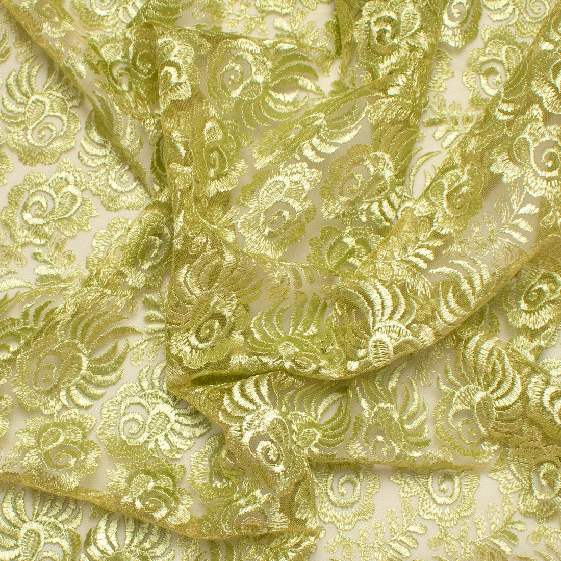 Embroidered Lace BF-62500 Pistachio