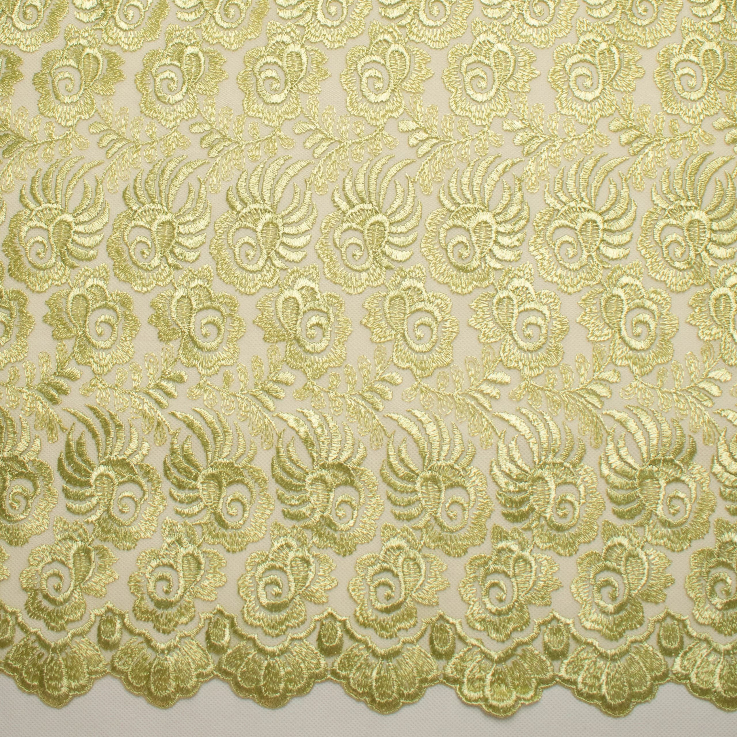 Embroidered Lace BF-62500 Pistachio