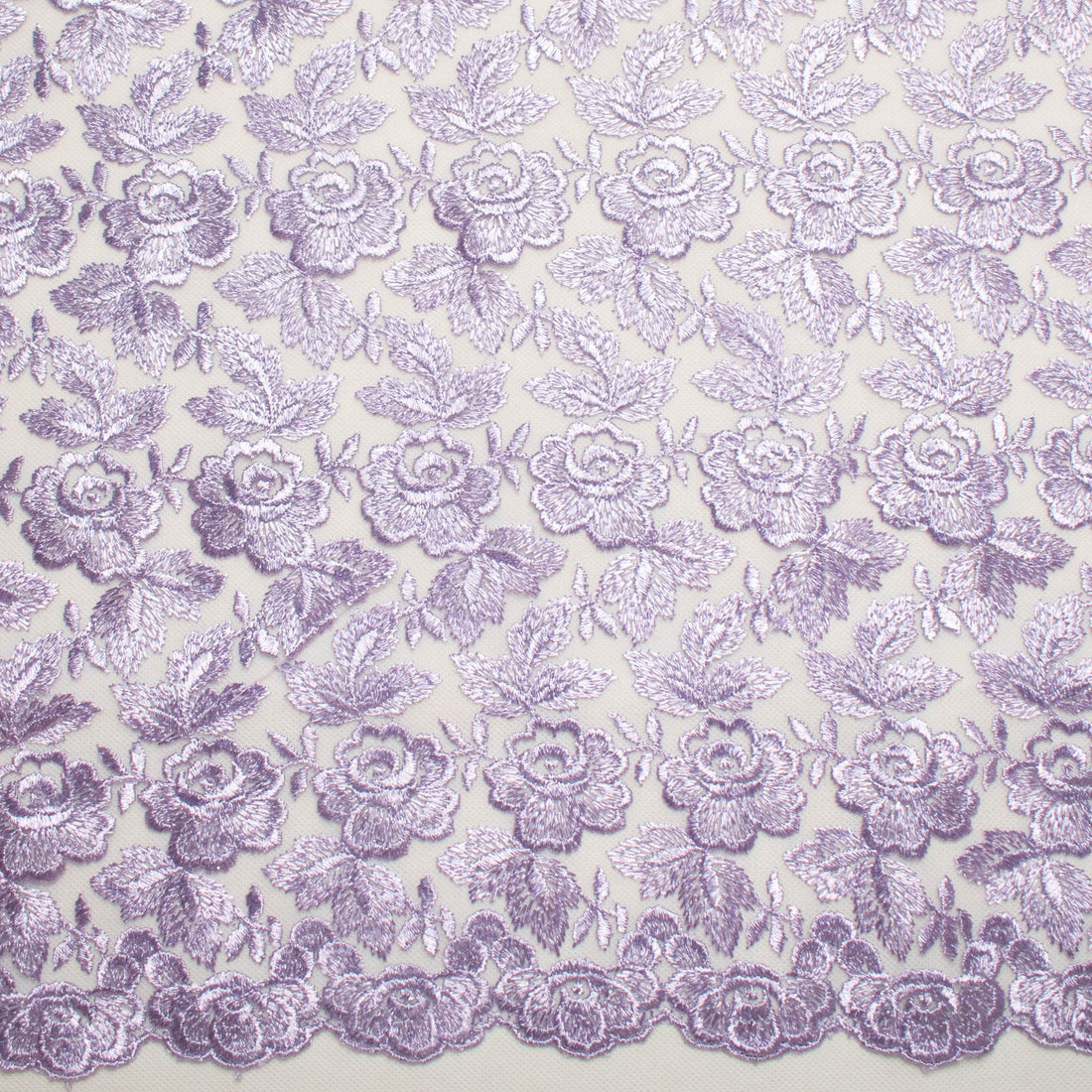 Embroidered Lace BF-64603 Mauve