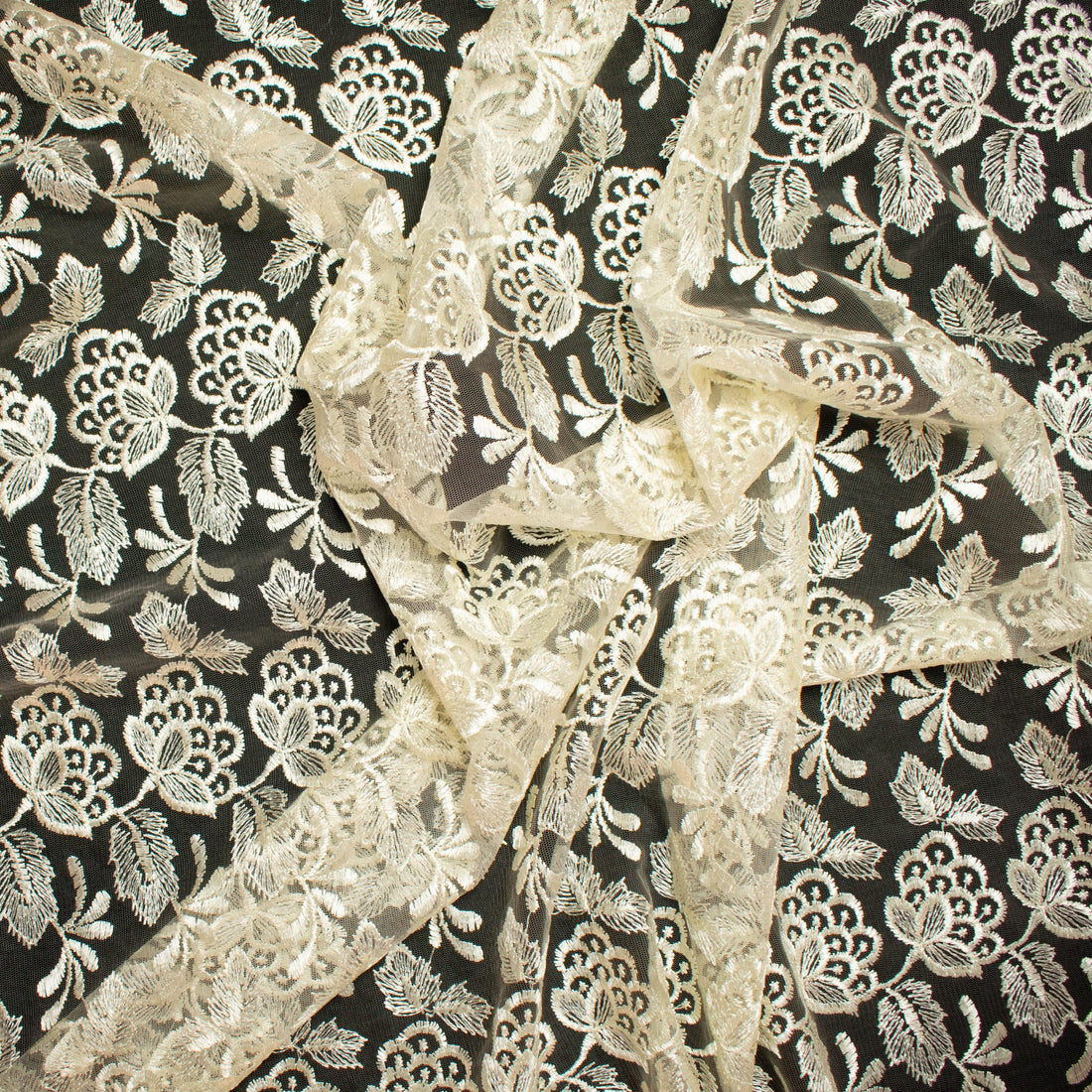 Embroidered Lace BF-MF5 Cream