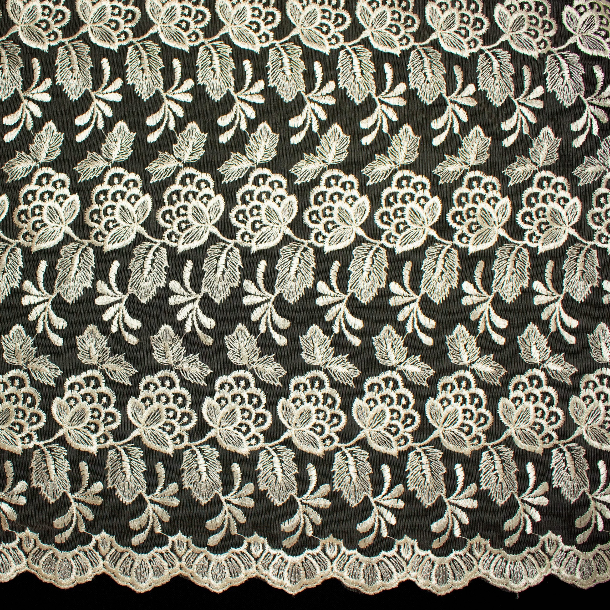 Embroidered Lace BF-MF5 Cream