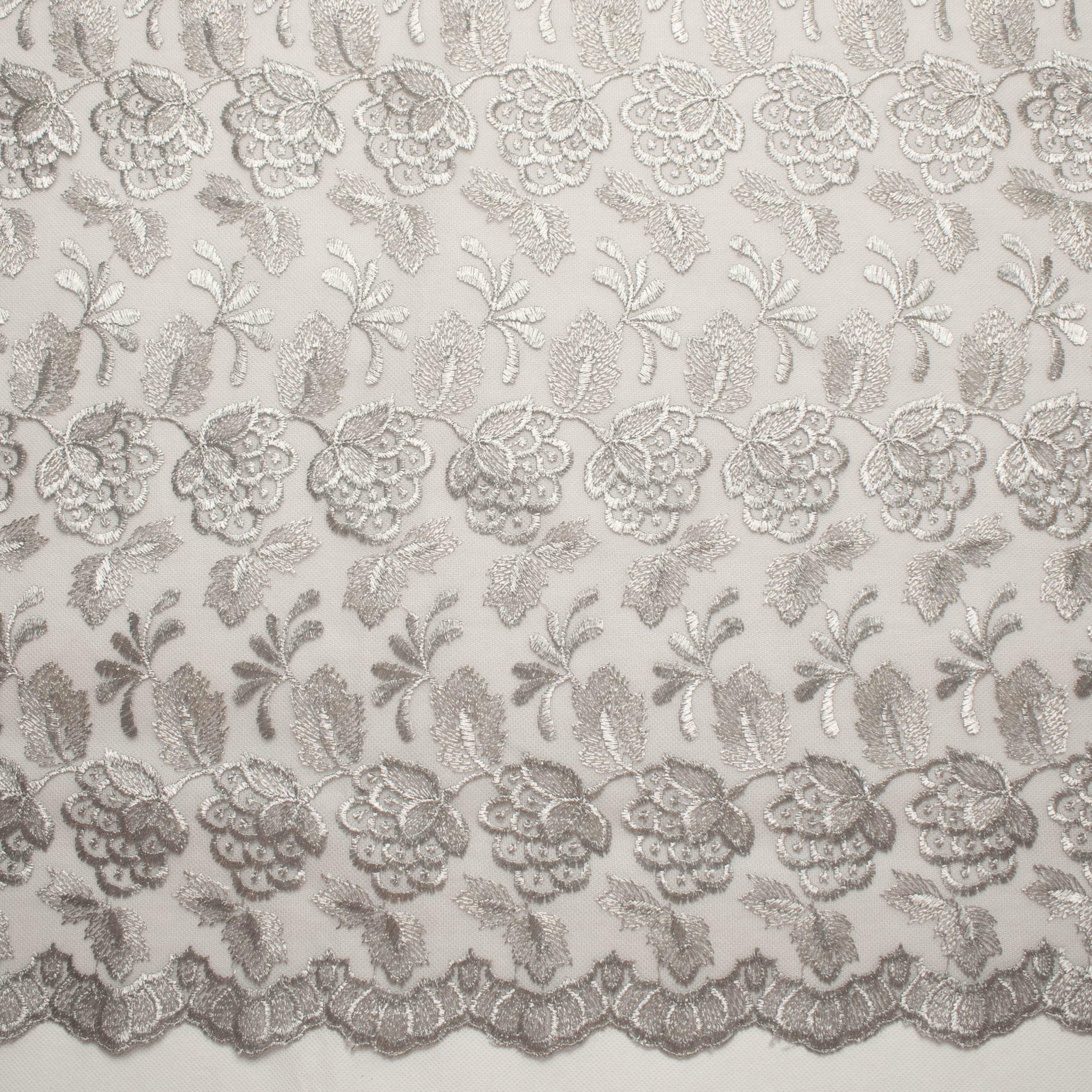 Embroidered Lace BF-MF5 Grey