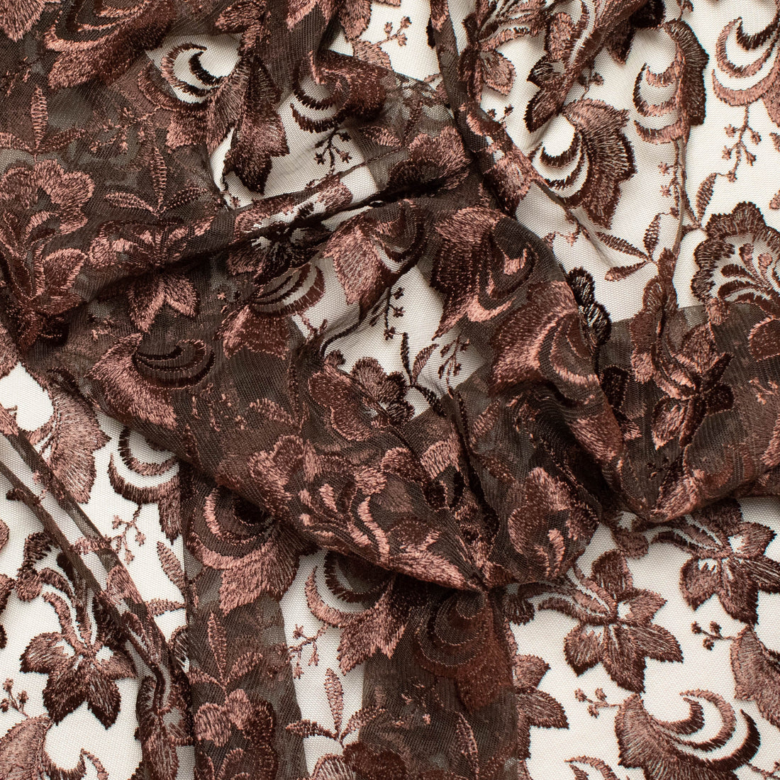 Embroidered Lace BF-MF6 Brown