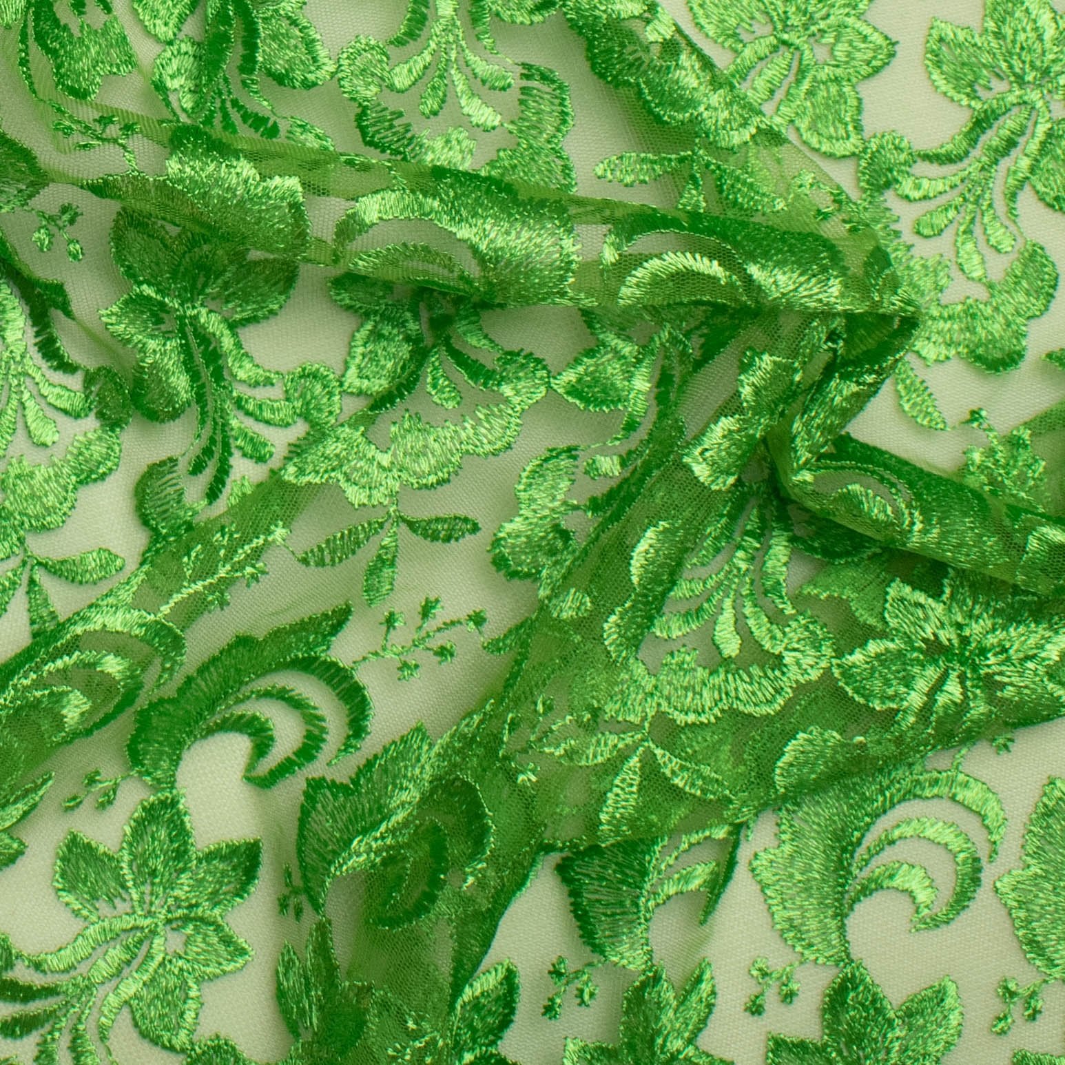 Embroidered Lace BF-MF6 Green