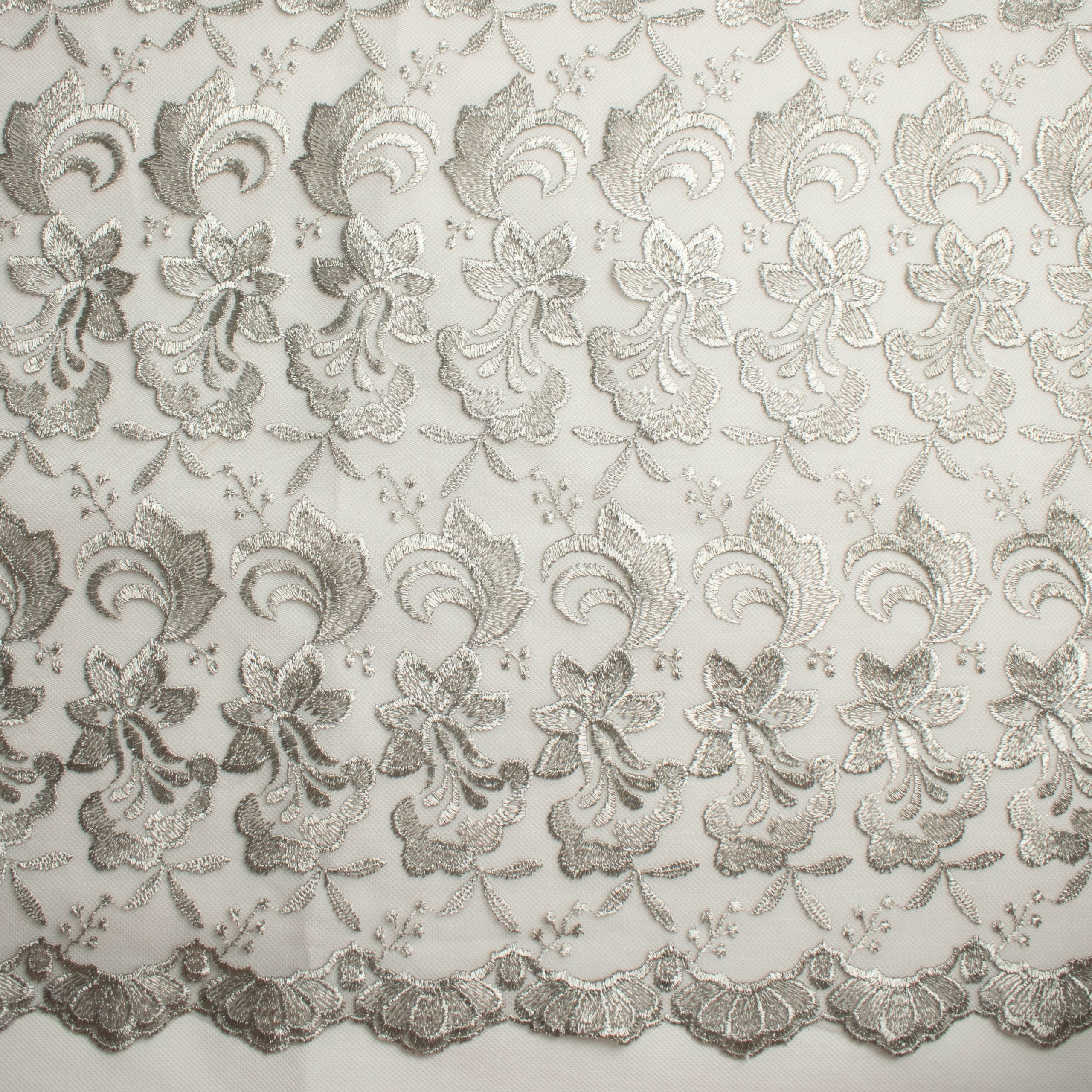 Embroidered Lace BF-MF6 Grey