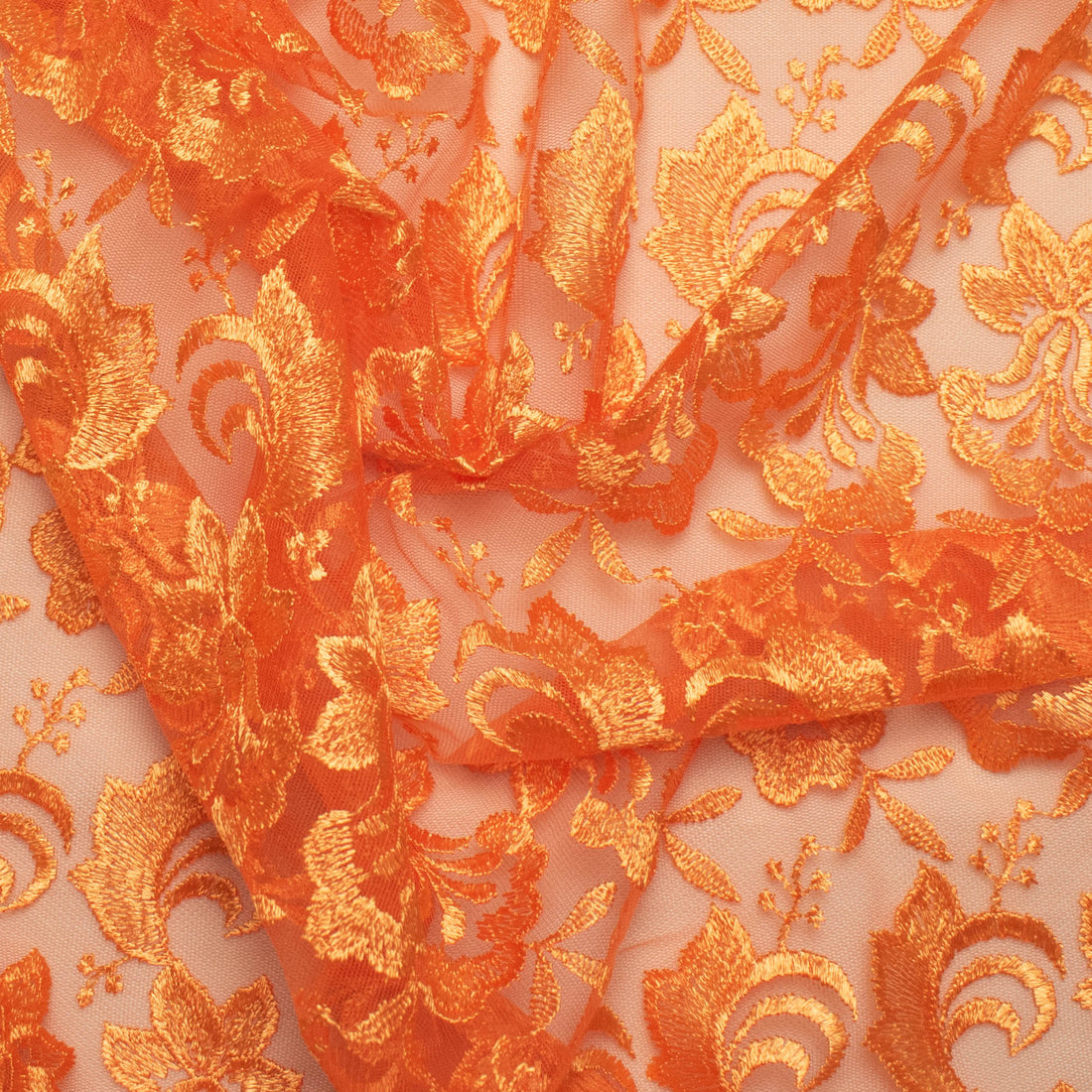Embroidered Lace BF-MF6 Orange