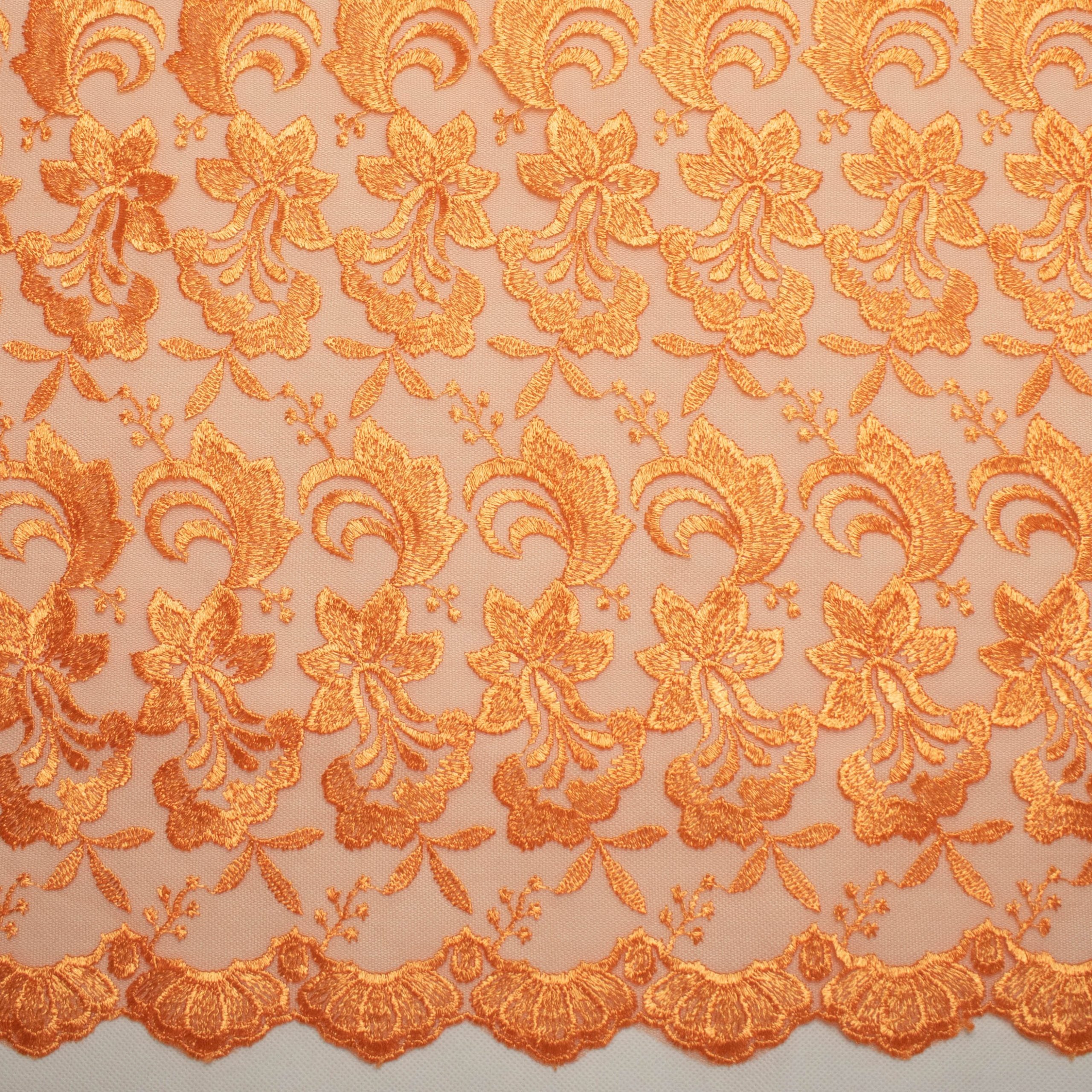 Embroidered Lace BF-MF6 Orange