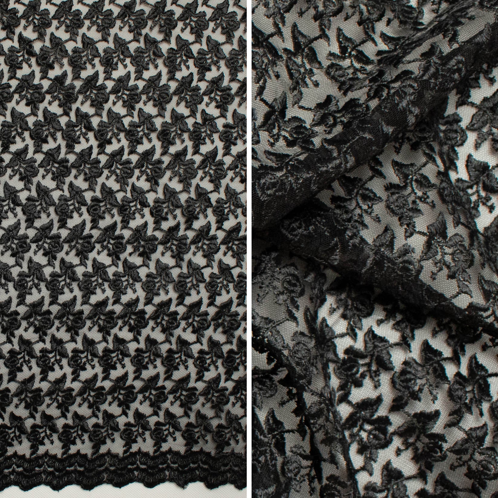 Embroidered Lace SF-00981K1 Black
