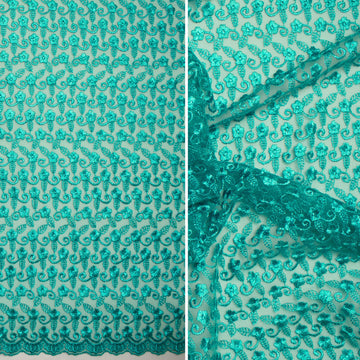 Embroidered Lace SF-01612 Gemstone