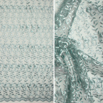 Embroidered Lace SF-01198 Grey