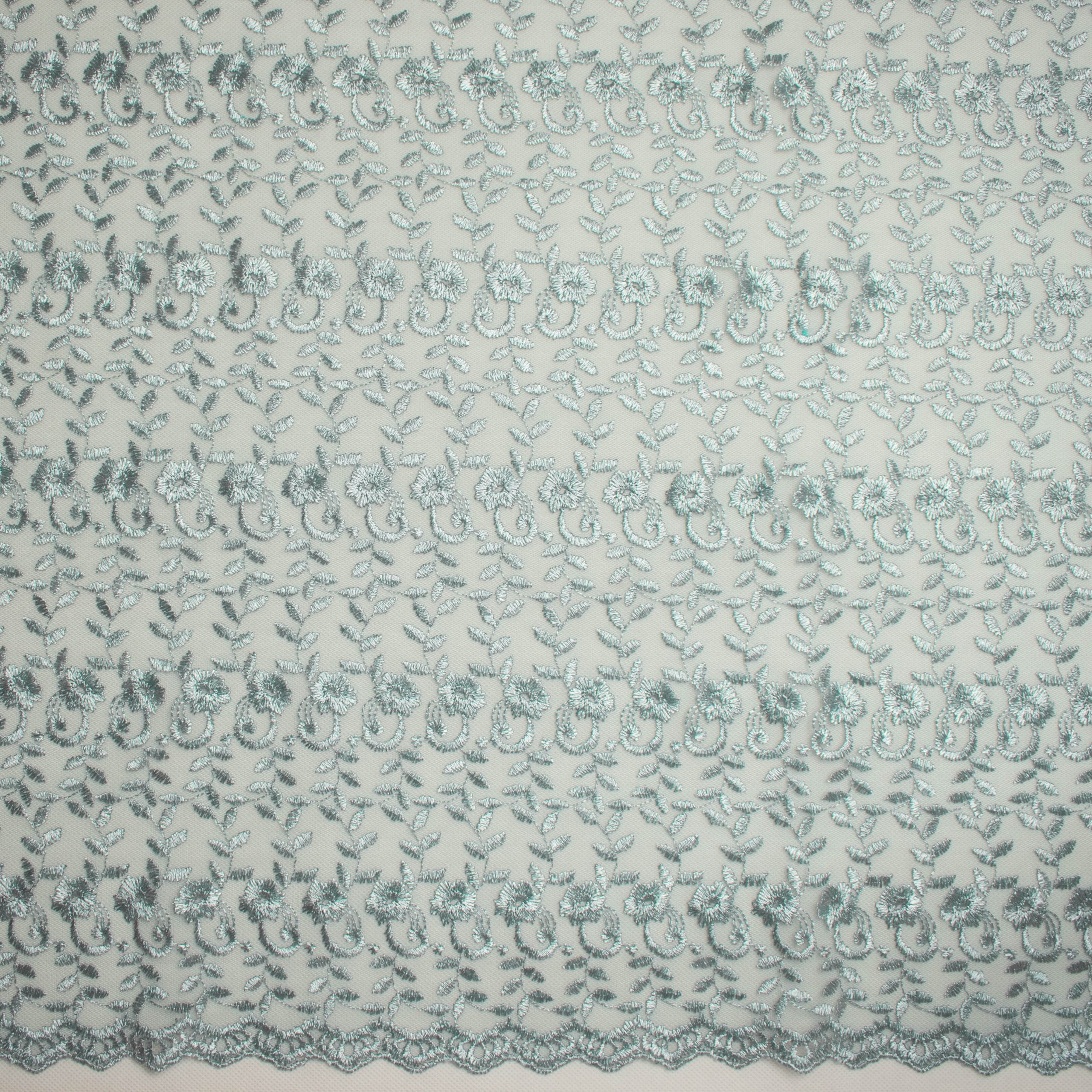 Embroidered Lace SF-01198 Grey