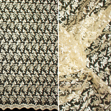Embroidered Lace SF-00981M1 Ivory