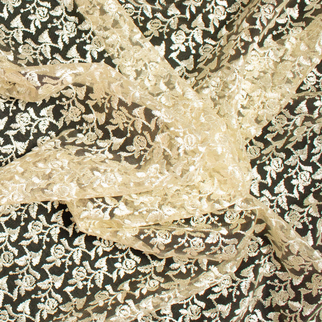 Embroidered Lace SF-00981M1 Ivory