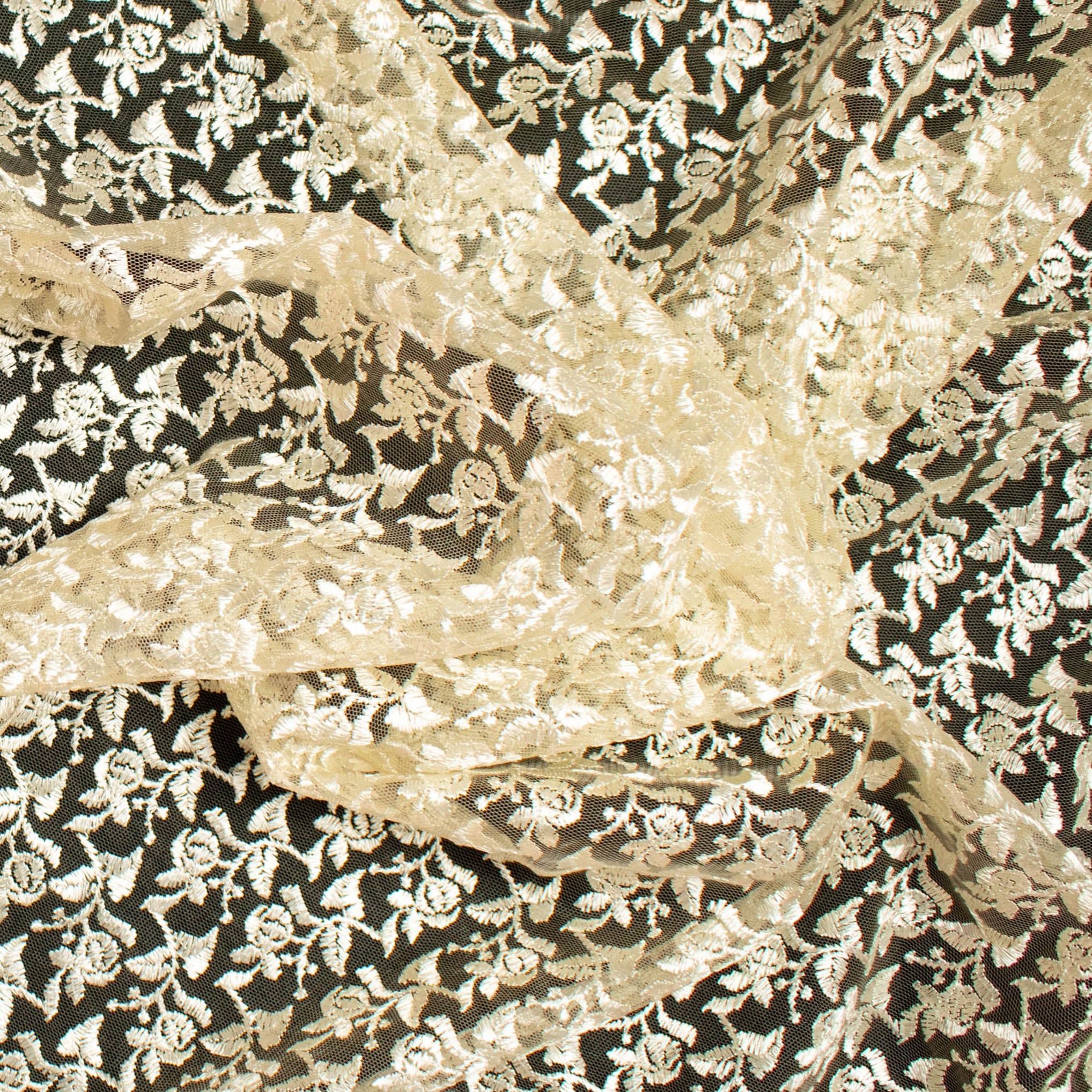 Embroidered Lace SF-00981M1 Ivory