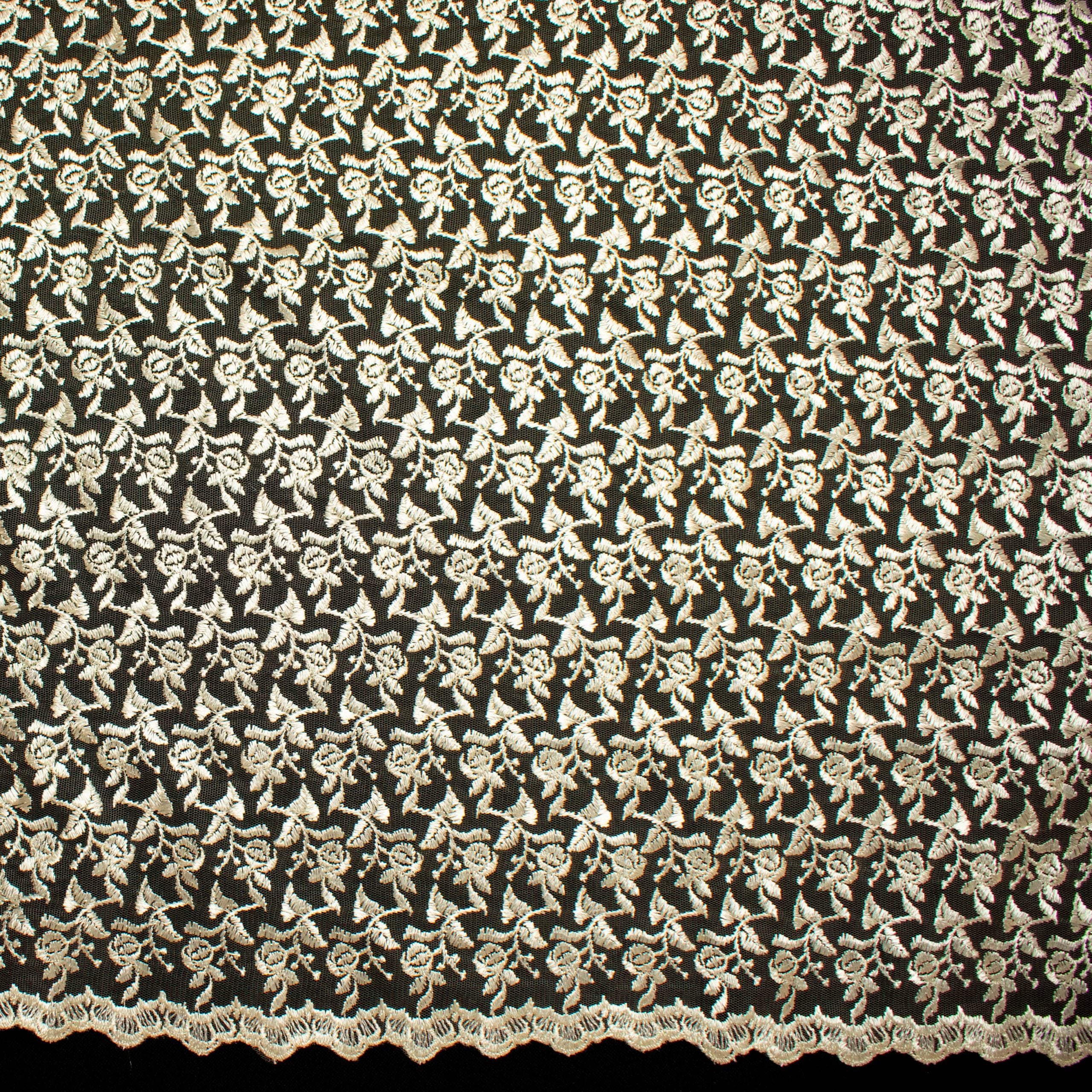 Embroidered Lace SF-00981M1 Ivory