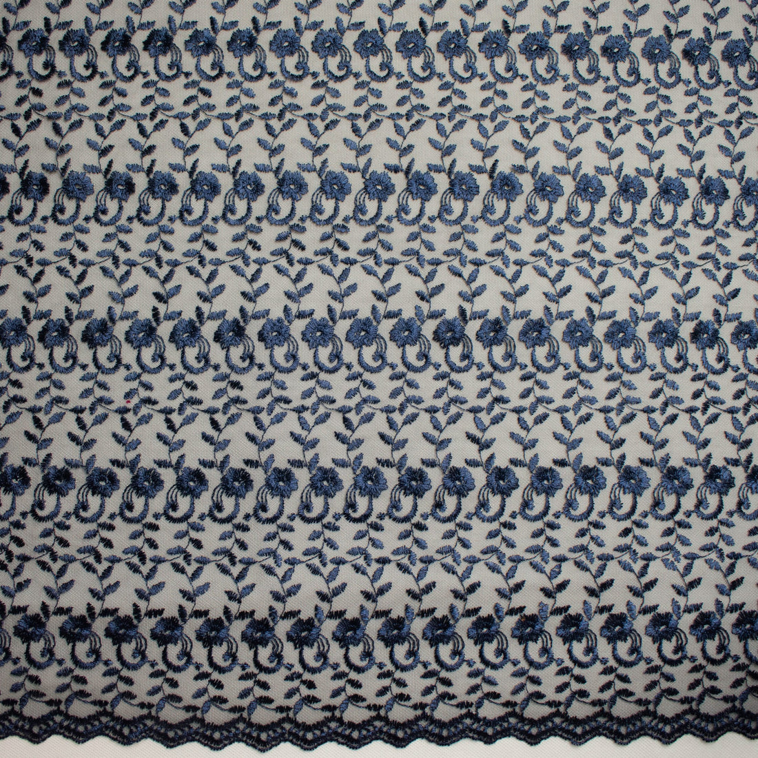 Embroidered Lace SF-01198 Navy