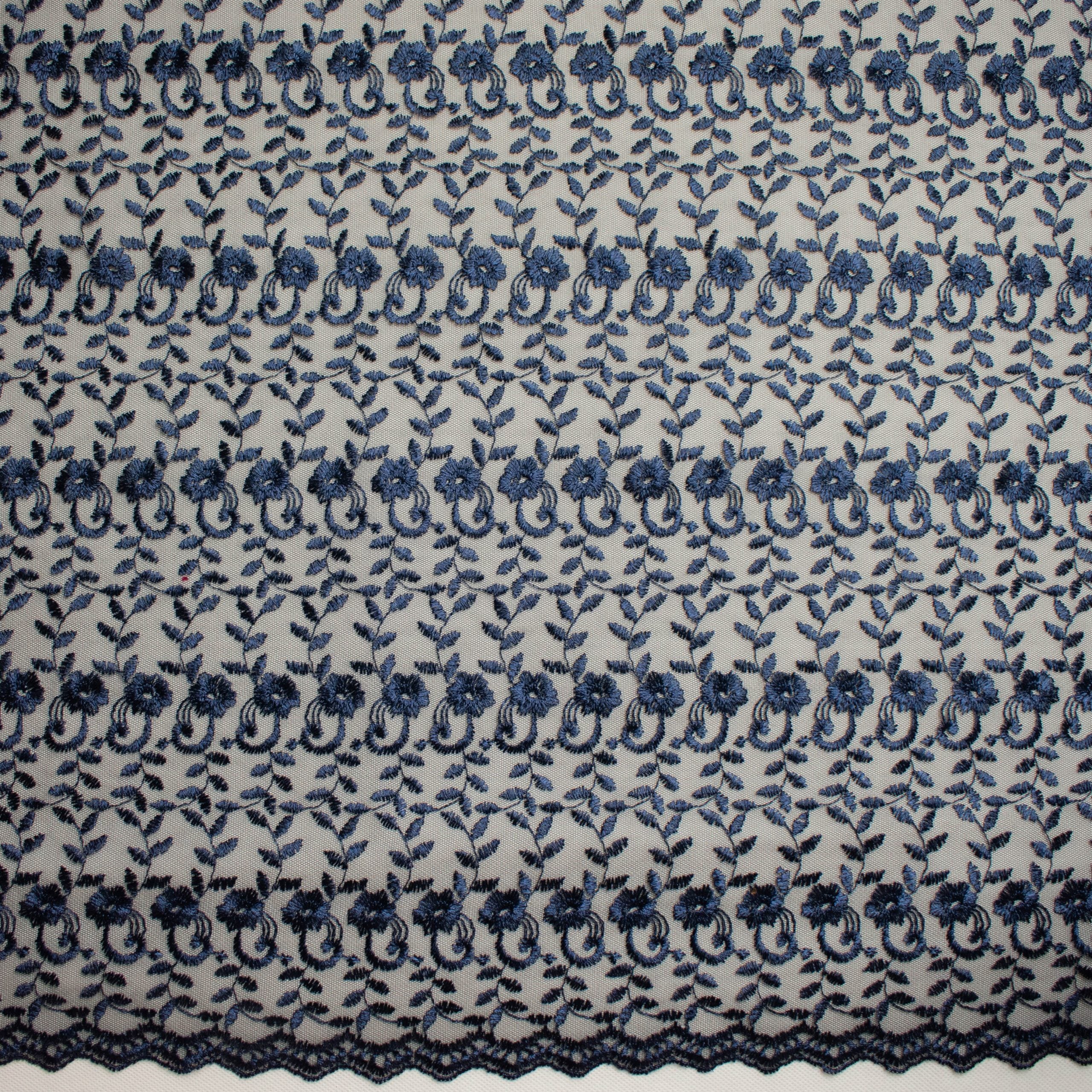 Embroidered Lace SF-01198 Navy
