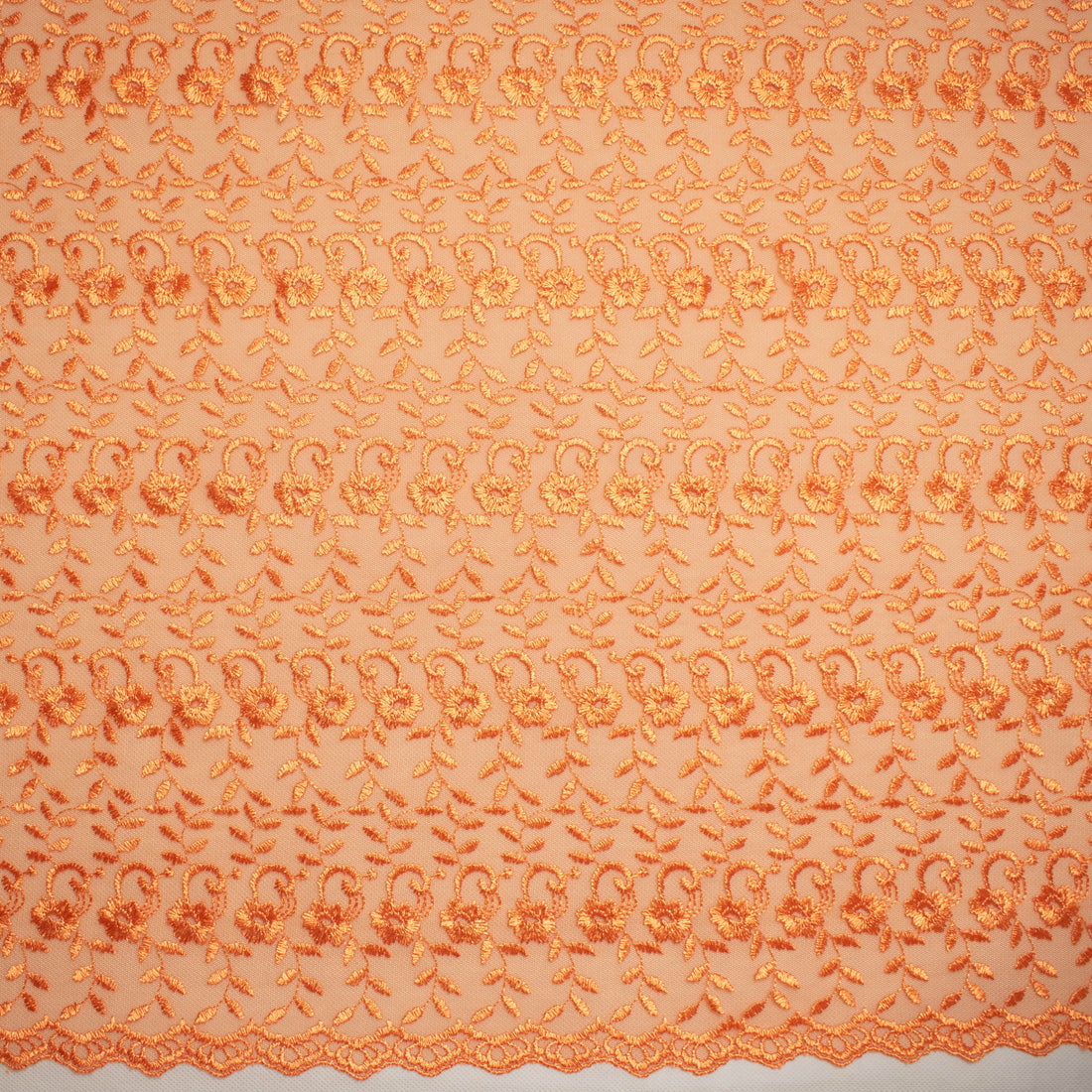 Embroidered Lace SF-01198 Orange
