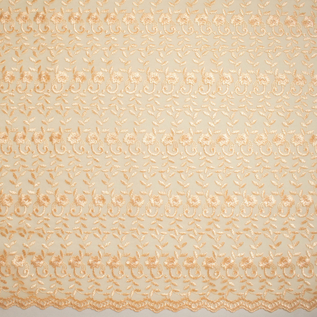 Embroidered Lace SF-01198 Peach