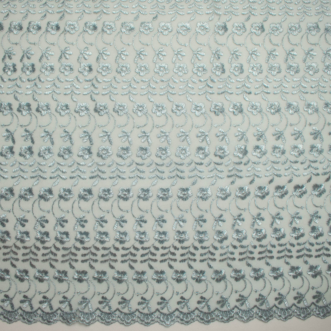 Embroidered Lace SF-01203 Grey