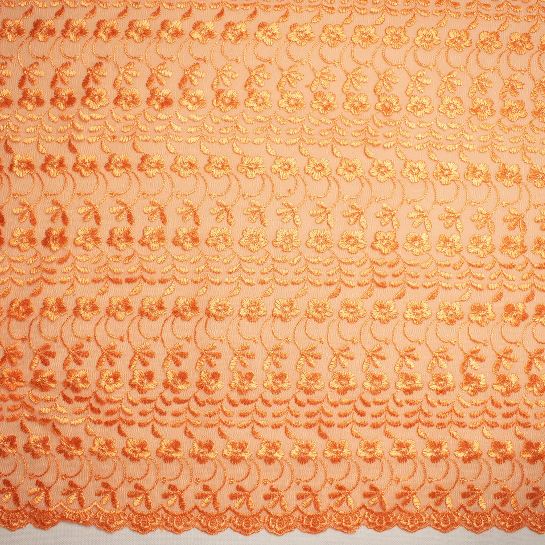 Embroidered Lace SF-01203 Orange