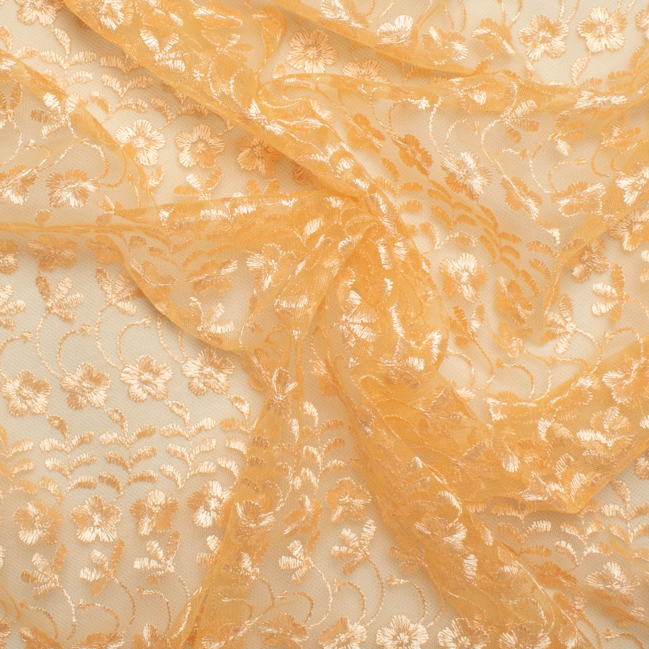 Embroidered Lace SF-01203 Peach