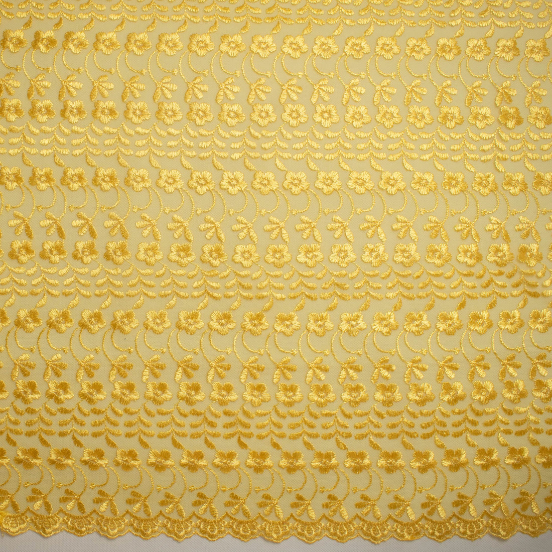 Embroidered Lace SF-01203 Yellow