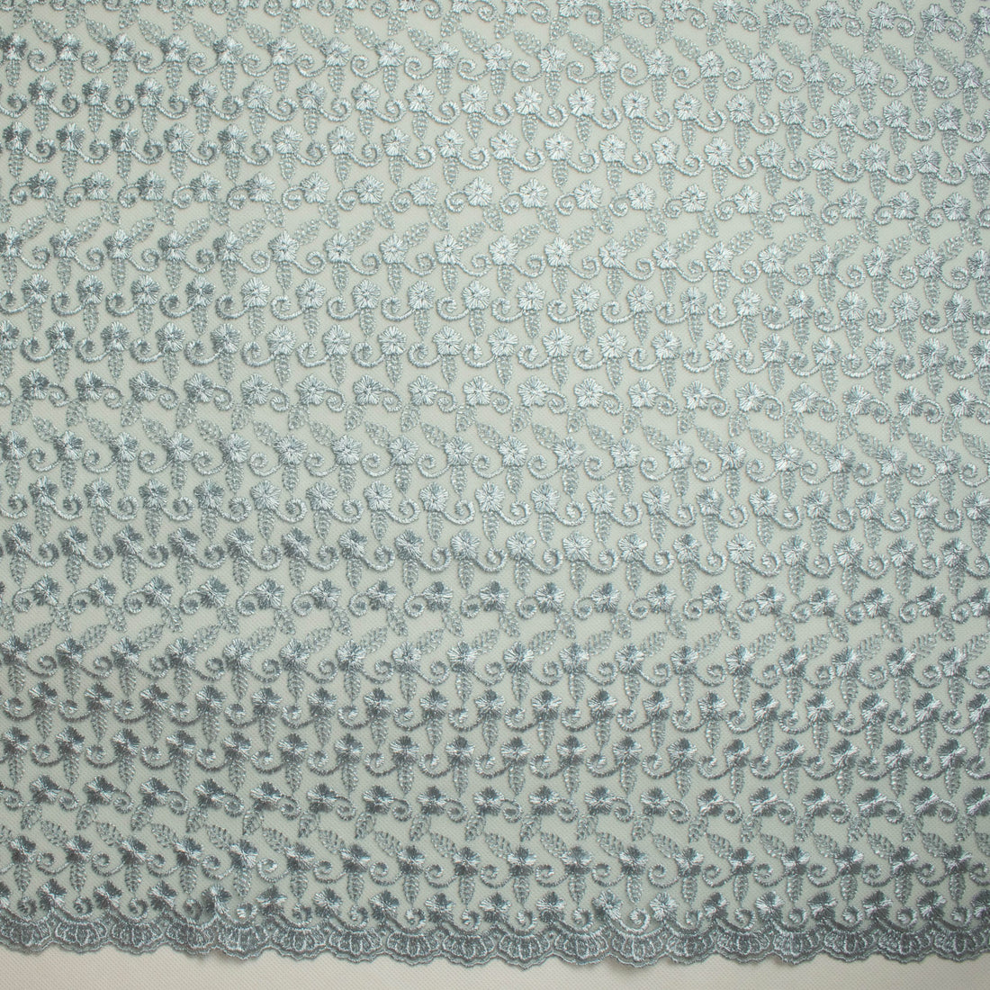Embroidered Lace SF-01612 Grey