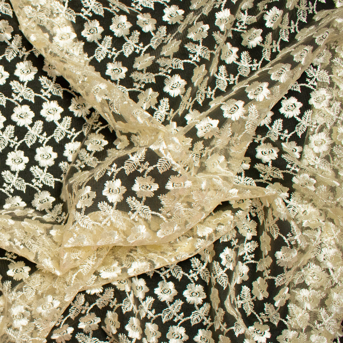 Embroidered Lace SF-058781L1 Ivory