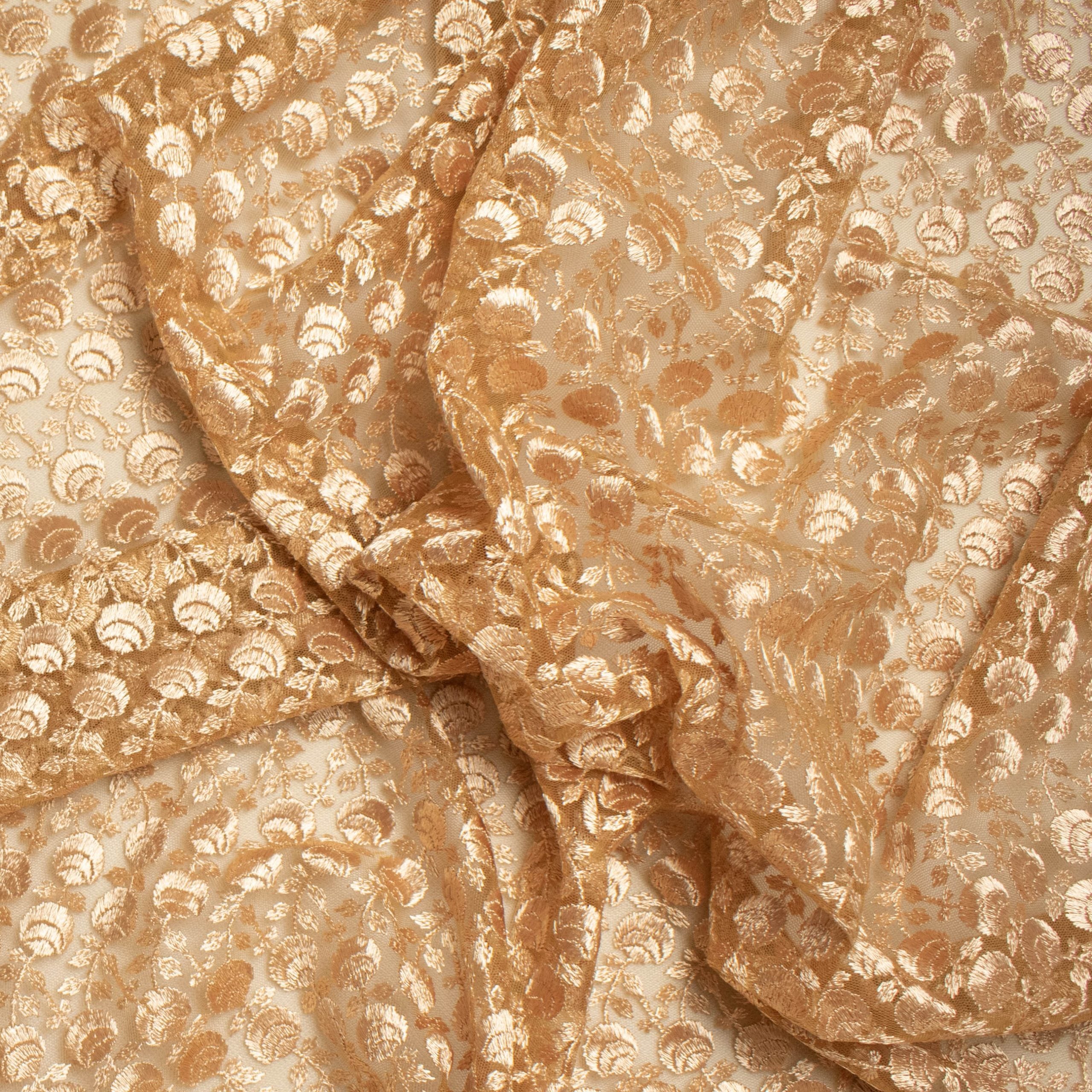 Embroidered Lace SF-2032 Beige