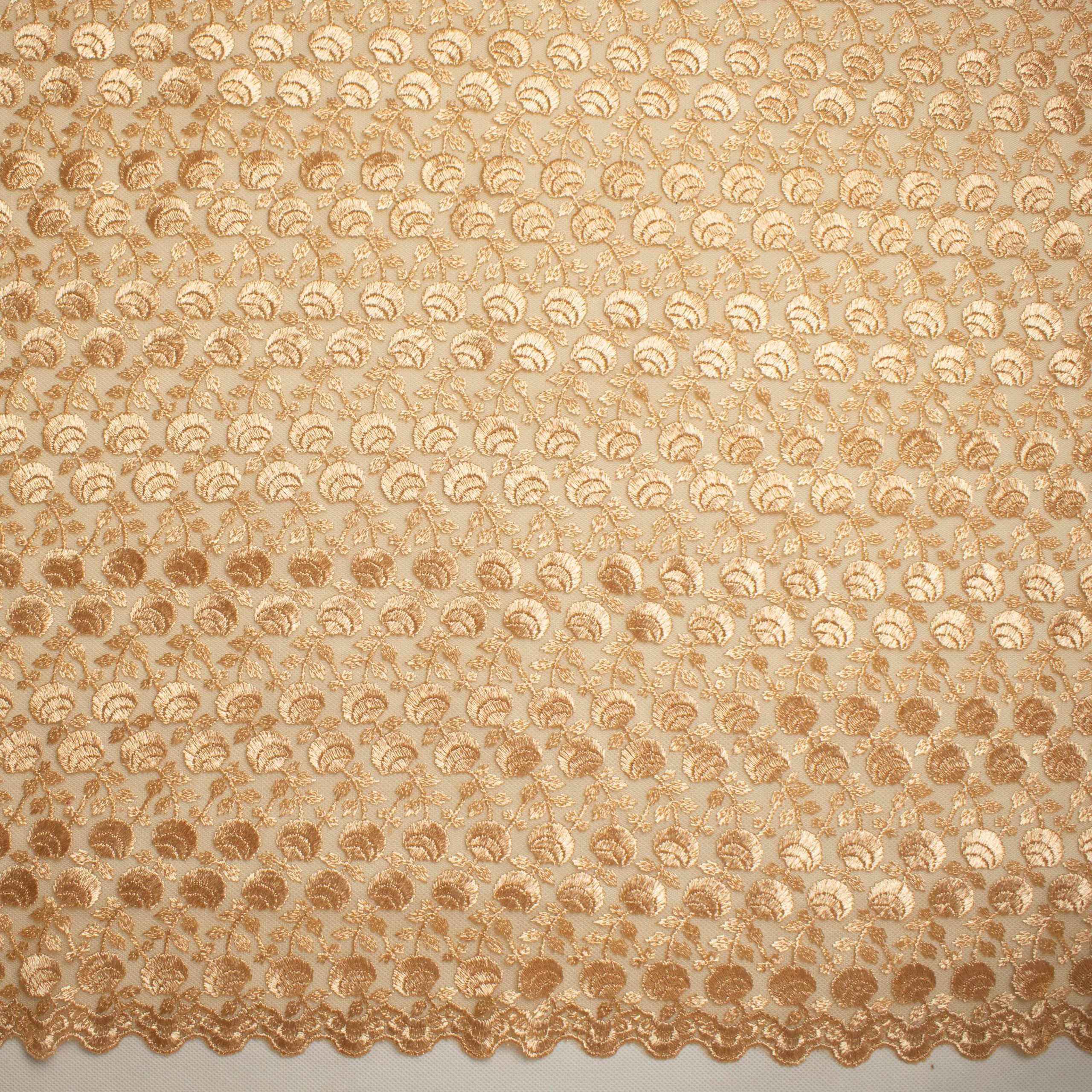 Embroidered Lace SF-2032 Beige