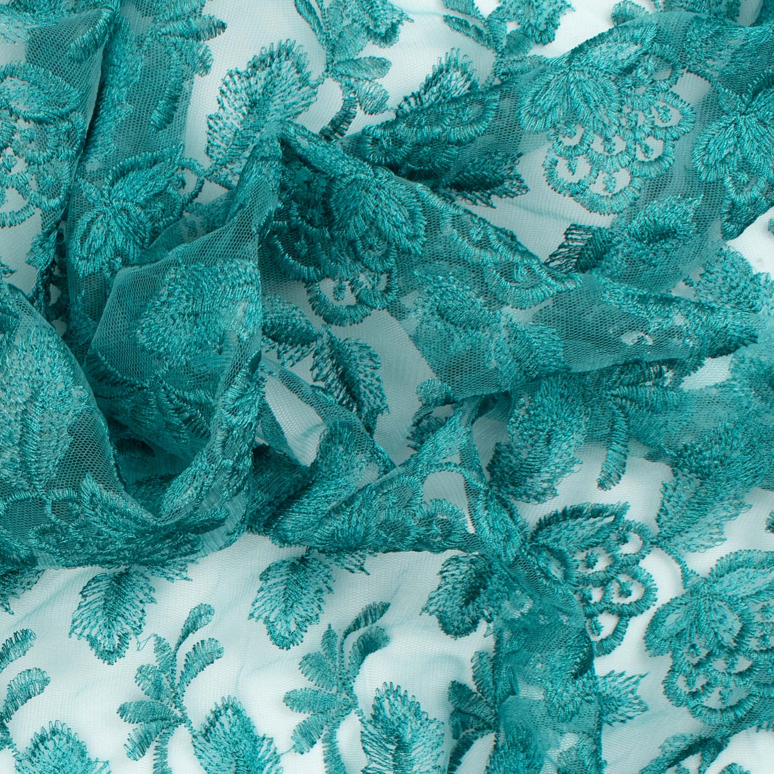 Embroidered Lace BF-2706 Sea Green