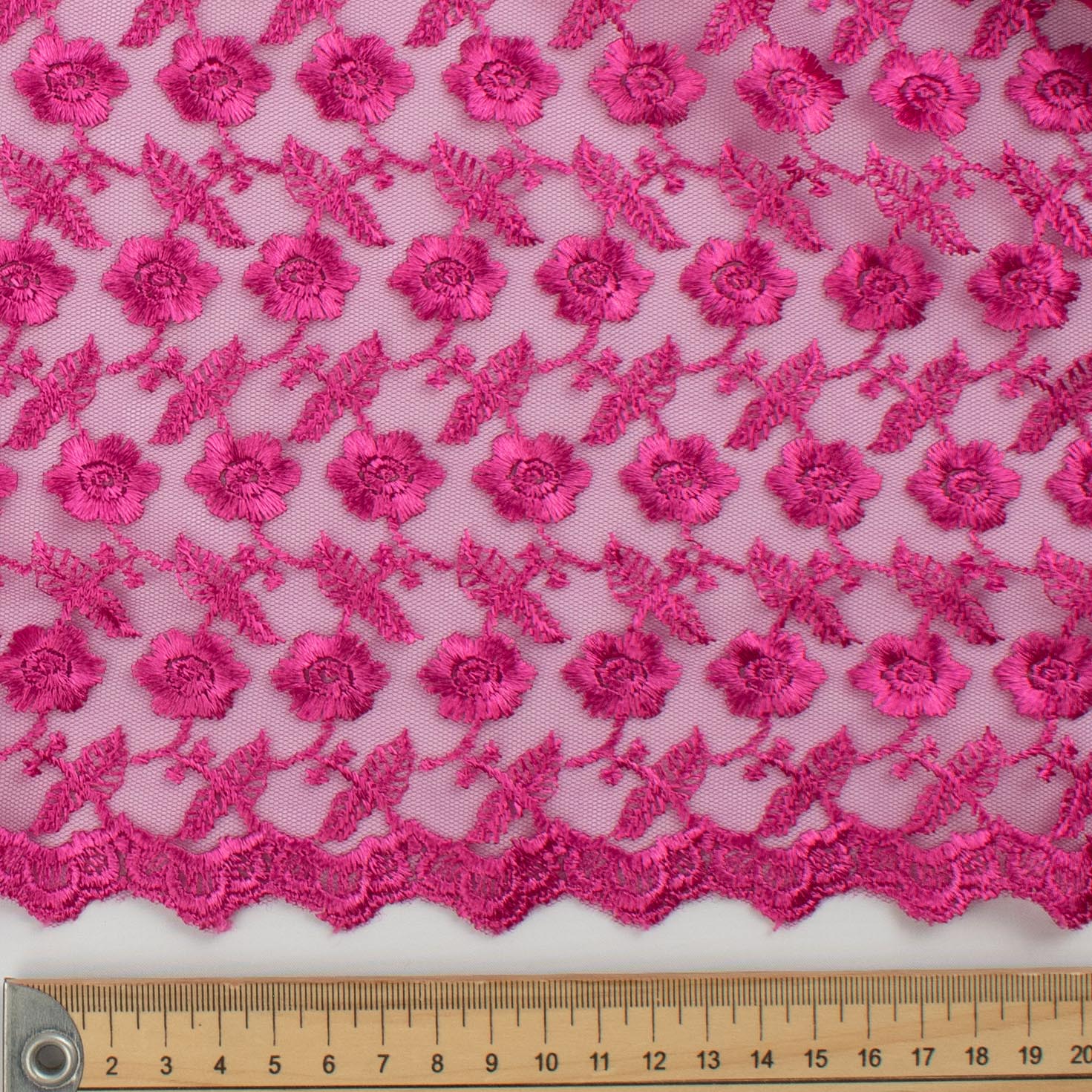 Embroidered Lace SF-2722 Pink