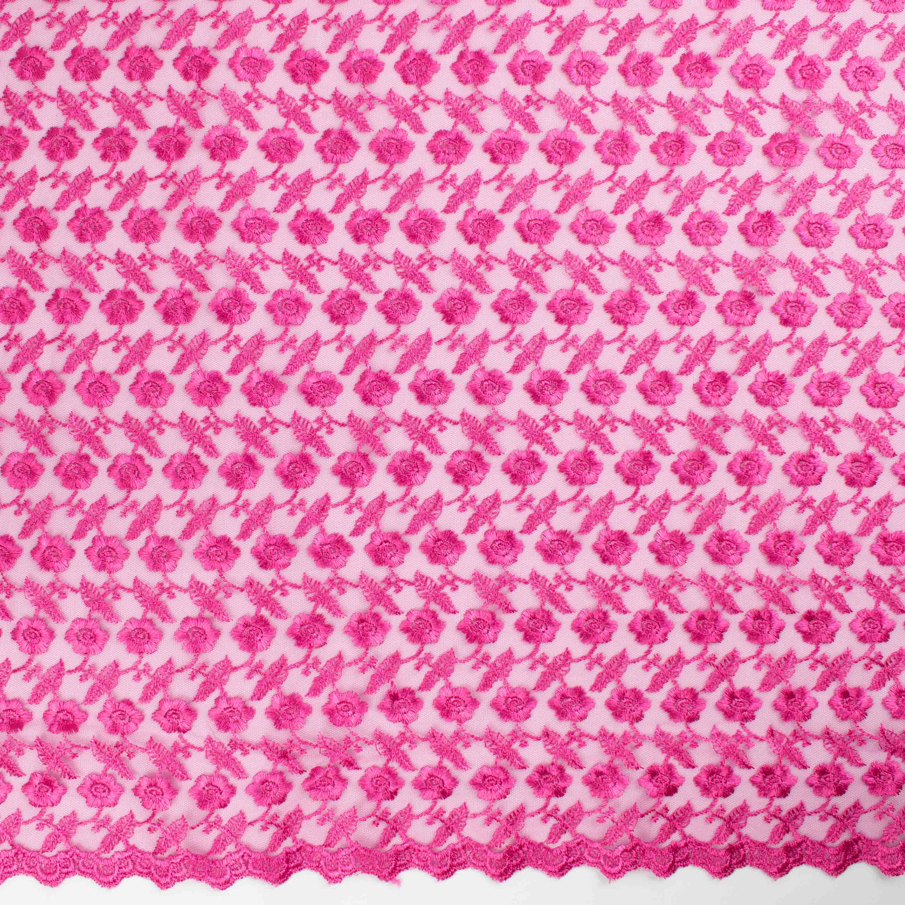 Embroidered Lace SF-2722 Pink