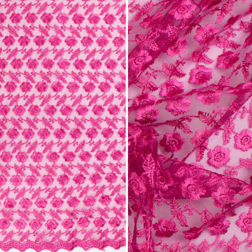Embroidered Lace SF-2722 Pink