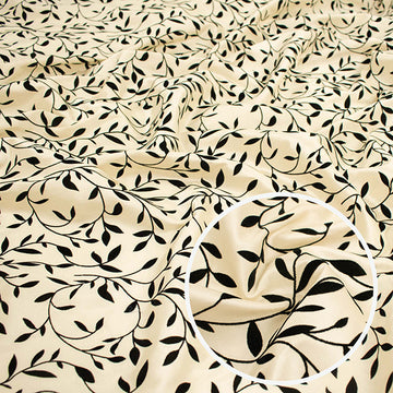 Velvet Flocked Taffeta