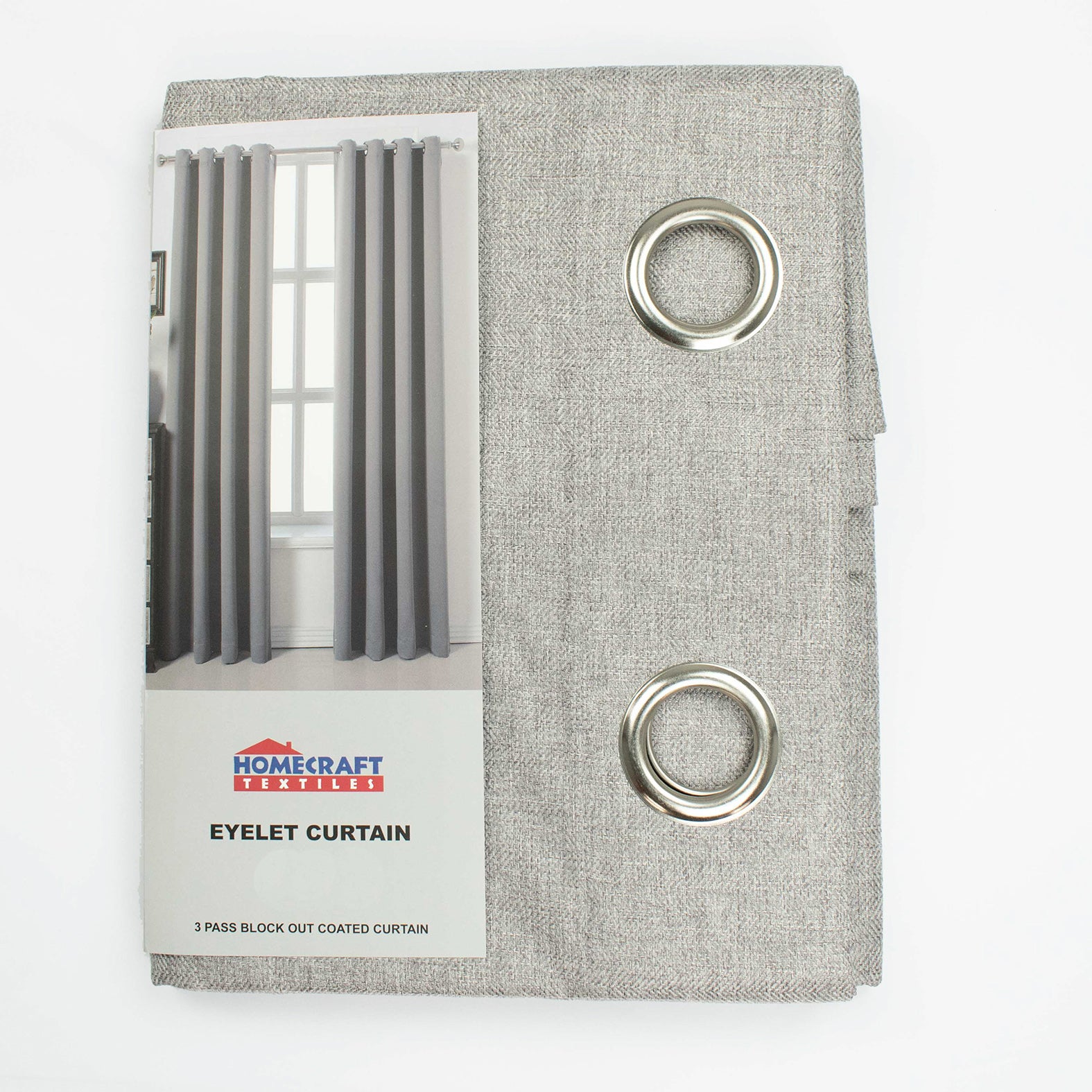 Blockout Ring Top Eyelet Curtain