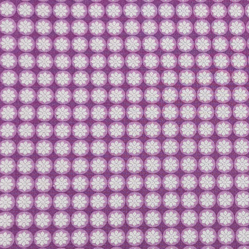Fabric Editions Purple Floral Dots Cotton Prints