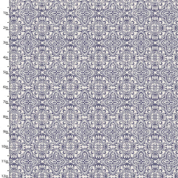 Fabric Editions Quentin Floral on Cream Cotton Prints