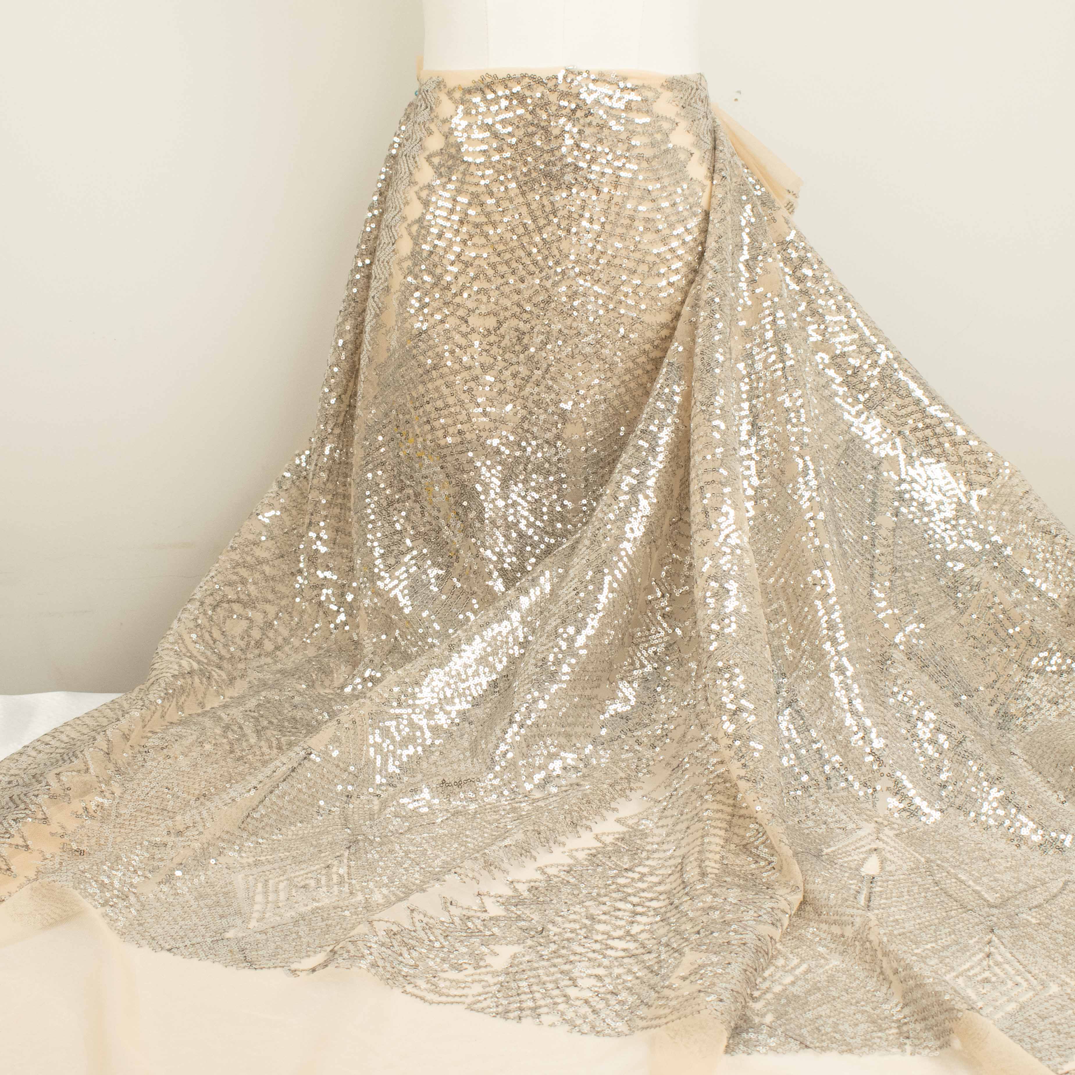 Sequin Mesh Lace Design-14