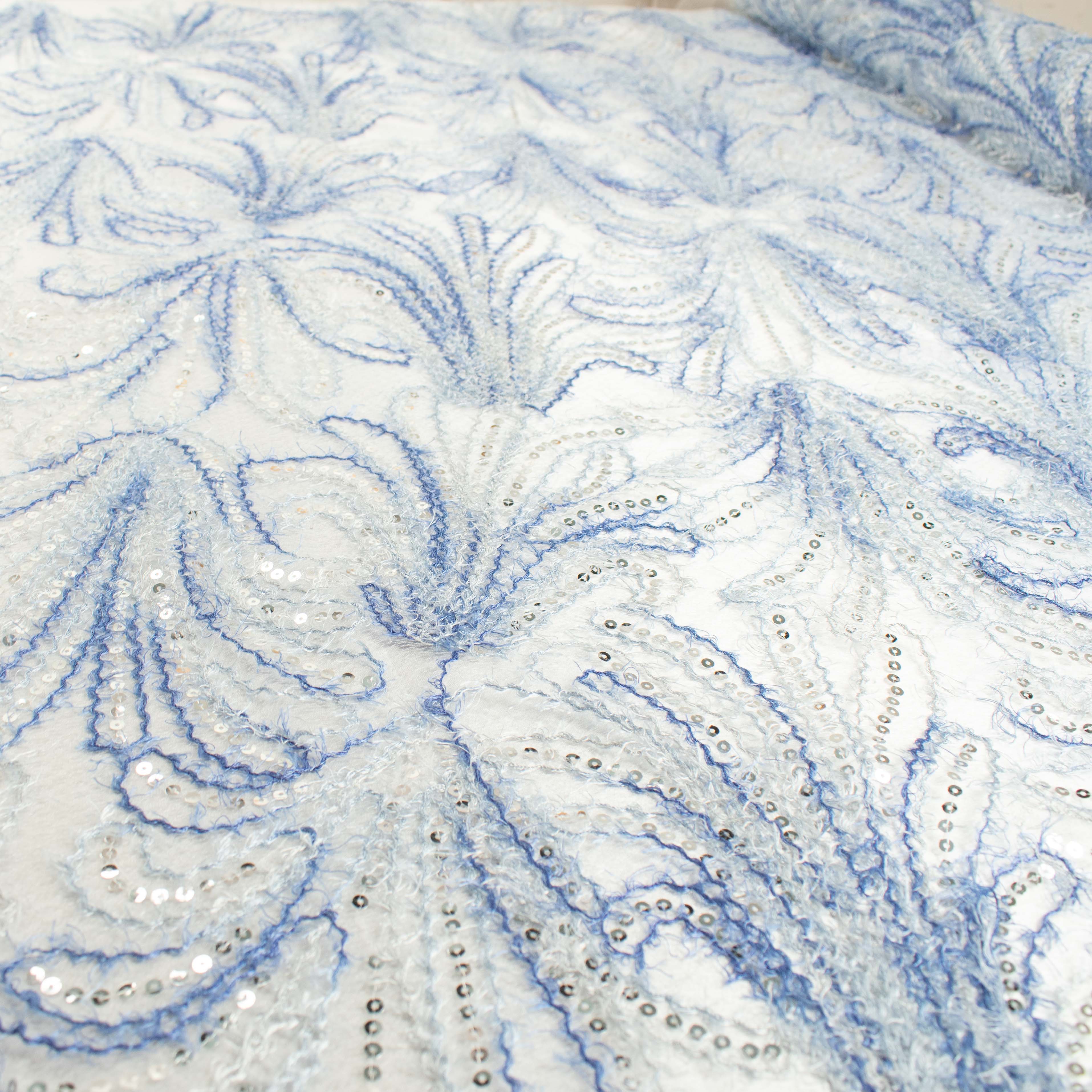 Sequin Mesh Lace Design-19