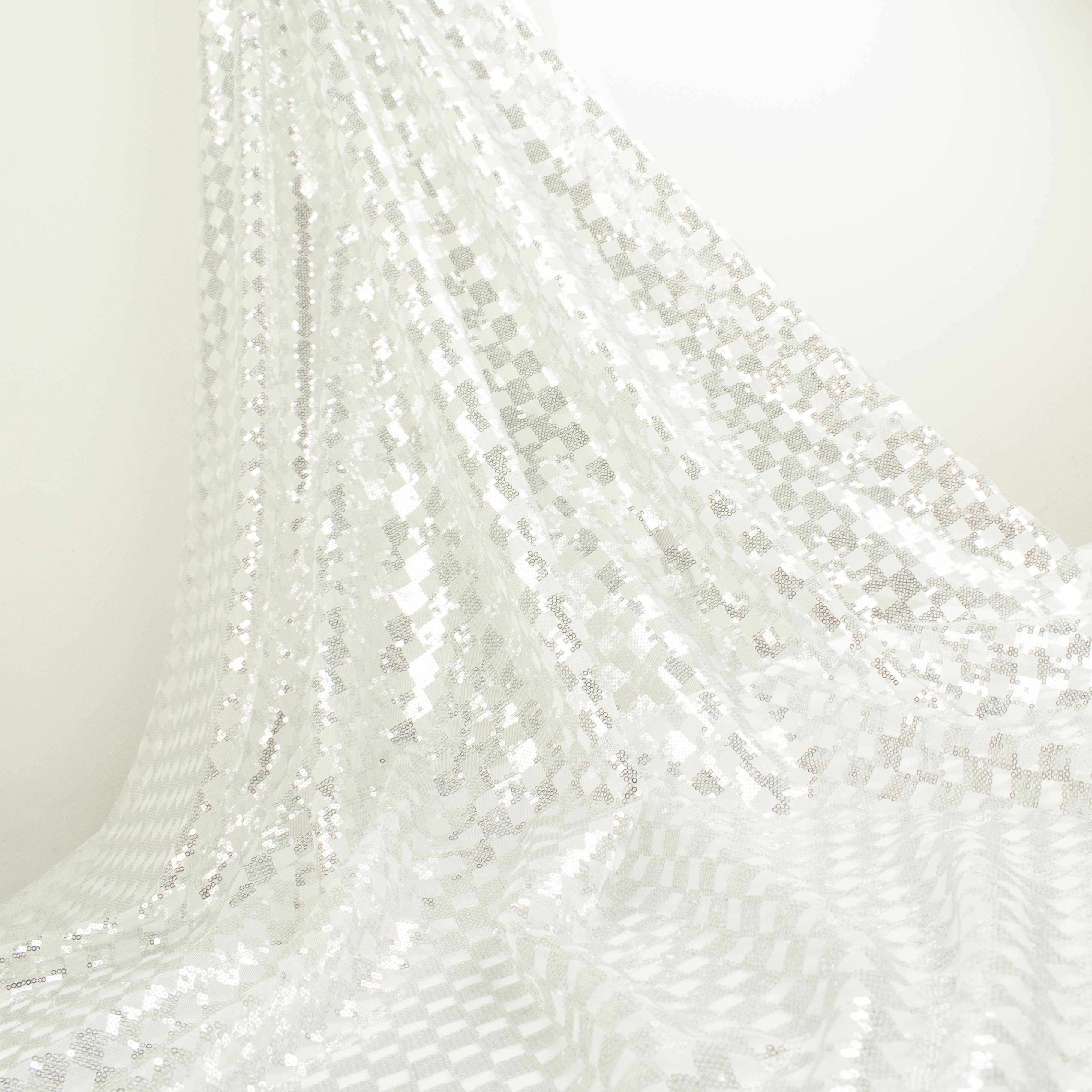 Sequin Mesh Lace Design-24