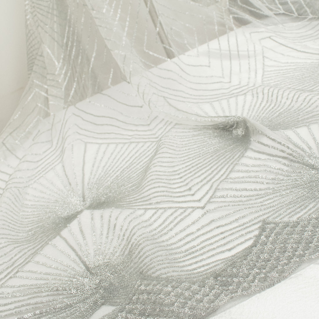 Sequin Mesh Lace Design-25