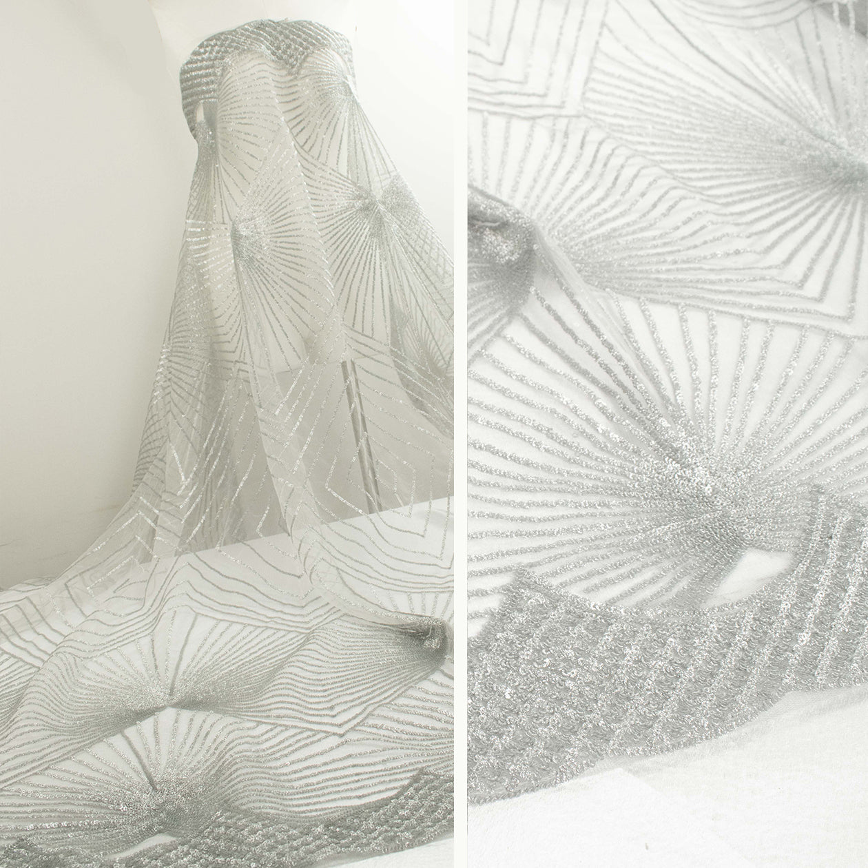 Sequin Mesh Lace Design-25