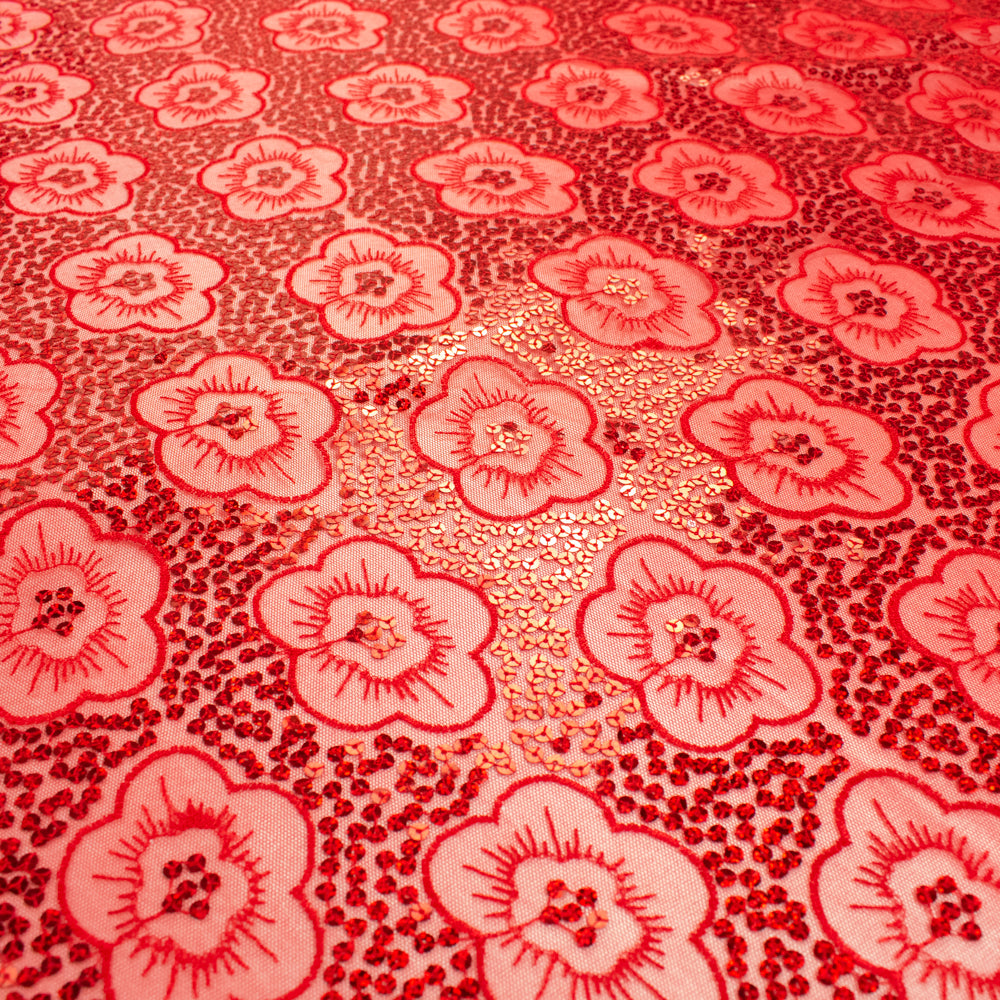 Sequin Mesh Lace Design-27