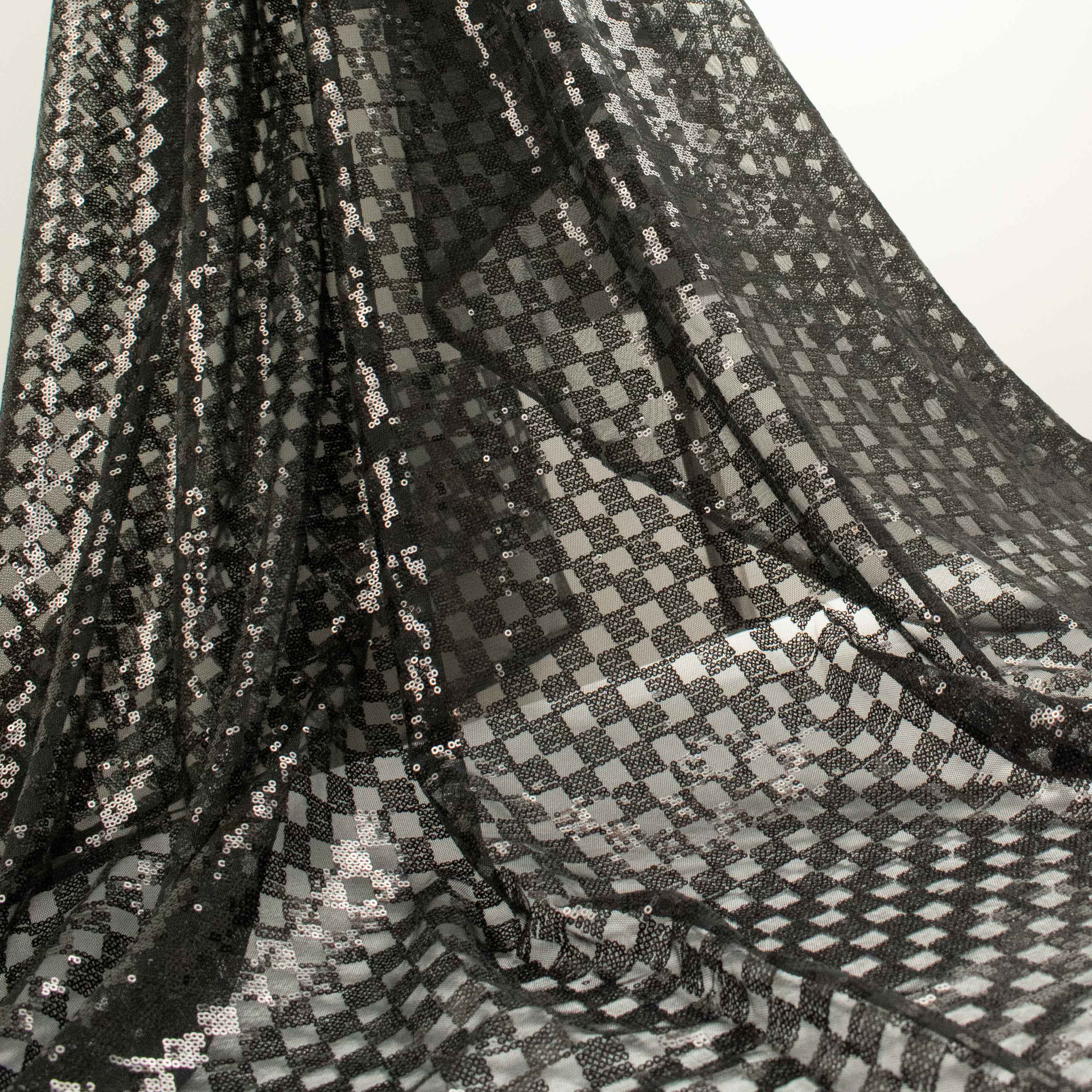 Sequin Mesh Lace Design-28